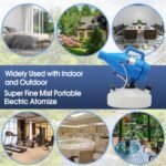 ⁦جهاز تبخير ضباب متناهي الصغر يو ال في لرش المبيدات الحشريه يو ال في، جهاز رذاذ بارد مع مسافة رش 30 قدم للمنزل للفنادق والمساجد والمدرسة والحديقة (4.5 لتر، 1.2 جالون)⁩ - الصورة ⁦4⁩