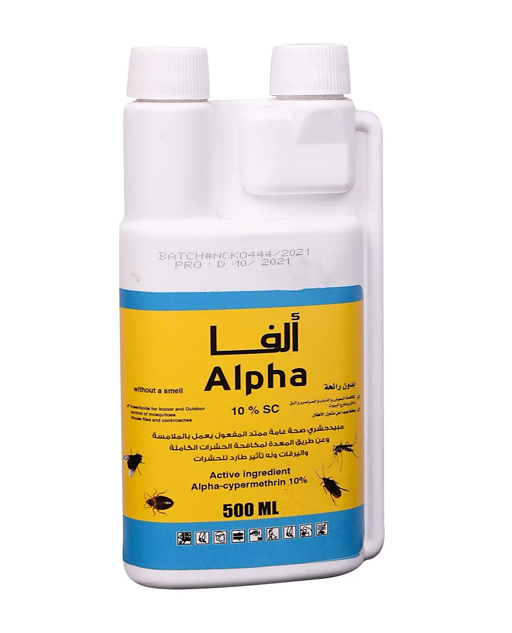 ⁦مبيد الفا سايبرمثرين 10 مبيد بدون رائحه للنمل والصراصير وبق الفراش⁩ - الصورة ⁦1⁩