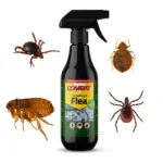 بخاخة رش بق الفراش والبراغيث والقراد كومبات Ticks bedbugs and flea sprayer killer عبوه 500 ملل